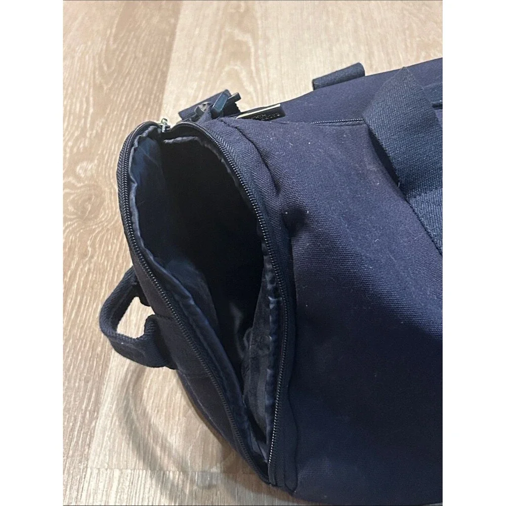 Polo Ralph Lauren Fragrance Collection Navy Blue Canvas Duffle Bag